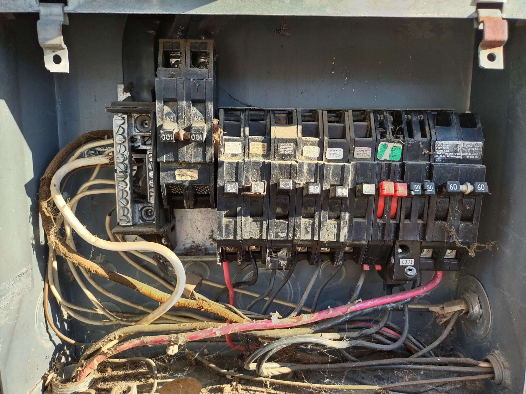 Outdated Electrical Panel ZIM Outdated Electrical Panel ZIM