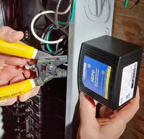 Whole-House Surge Protector Installation