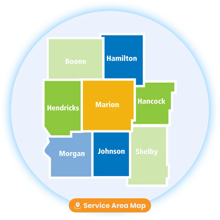 Service Area Map Container