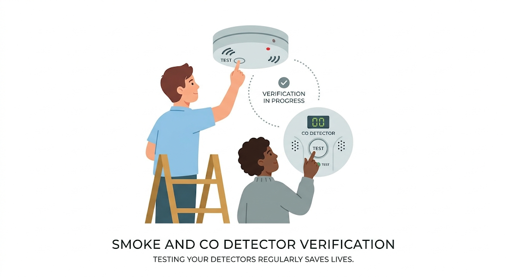 Smoke and Carbon Monoxide Detector Verification