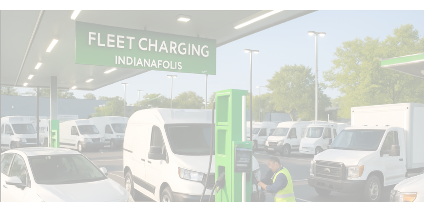 EV Charging for Commercial Fleets in Indianapolis: What Businesses Need to Know Before Electrifying